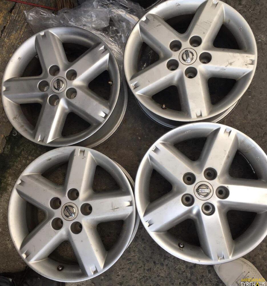 16″ Nissan Xtrail mags only 5Holes pcd 114 Mags only NO TIRES ...