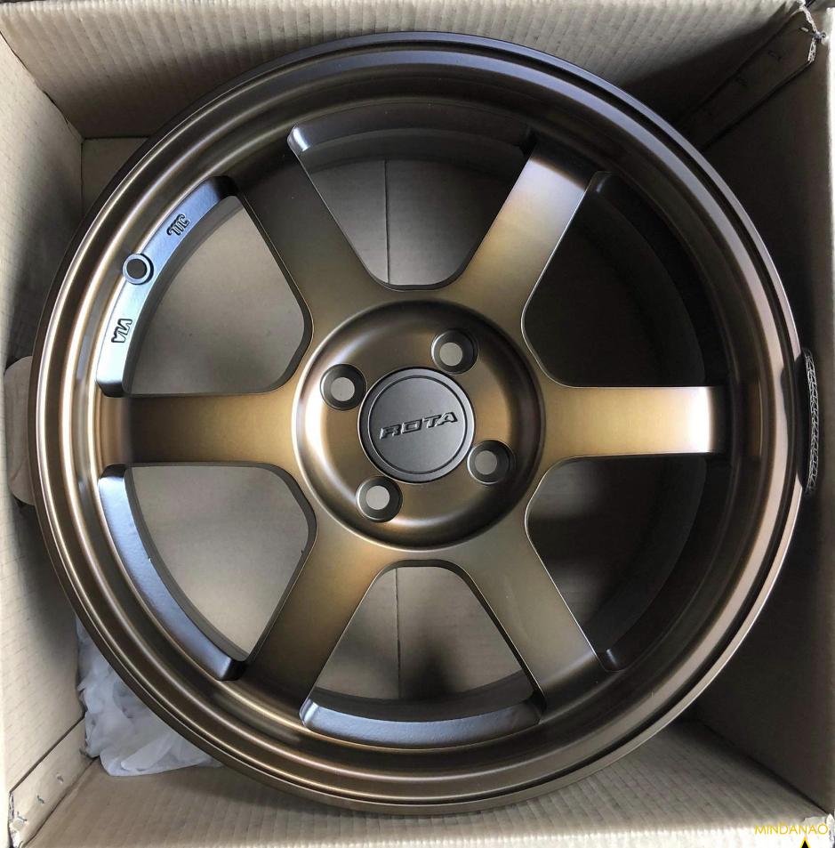 Grid Racing Magz 16” Rota Grid Racing Bronze Mags 4Holes pcd 100 Bnew – Mindanao TyreHaus