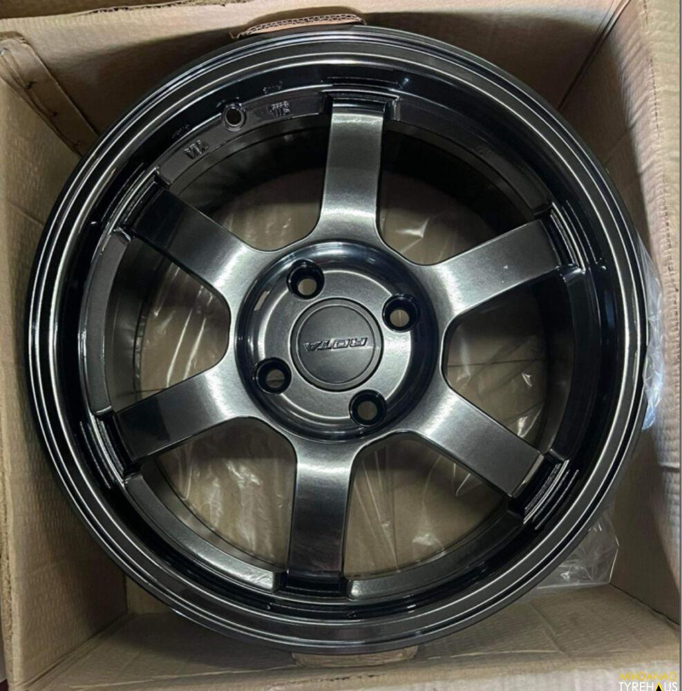 Grid Racing Magz 16” Rota Grid Racing Hyperblack mags 4Holes pcd 108 Brandnew for ...
