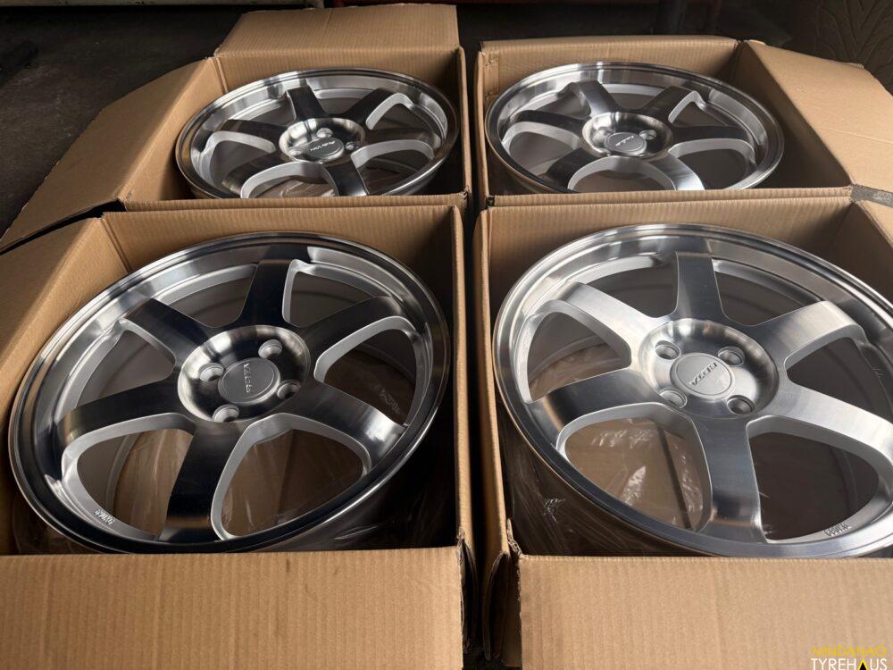 Grid Racing Magz 17” Rota Grid Racing Full Royale Polish Mags 4Holes pcd 100 Bnew ...