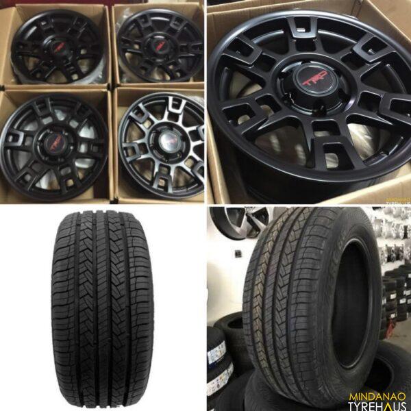 20” TRD Sema Black 6Holes pcd 139 w/285-50-r20 Saferich – Mindanao TyreHaus