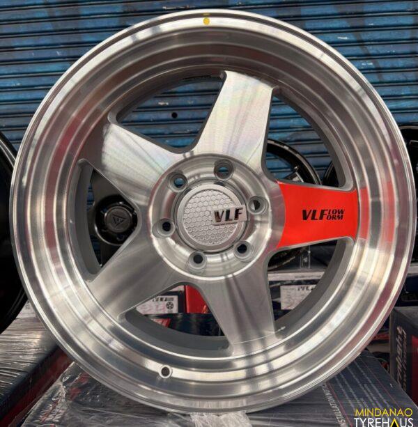 18” VLF-S47 Silver Machined 6Holes pcd 139 Neg -10 Offset Bnew ...