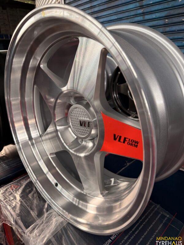 18” VLF-S47 Silver Machined 6Holes pcd 139 Neg -10 Offset Bnew ...